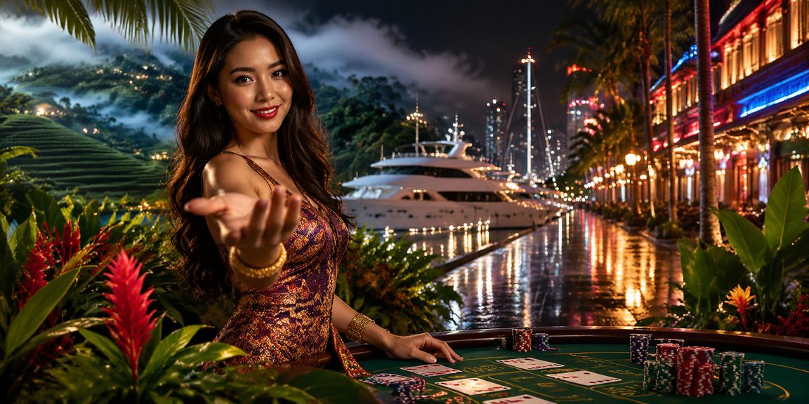 Permainan Baccarat dealer langsung gaya tempatan Malaysia