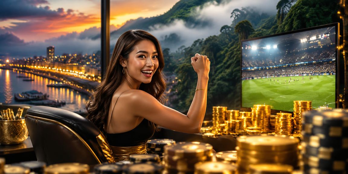 Pemain poker dalam talian Malaysia bermain Texas Hold'em di platform aladdin888